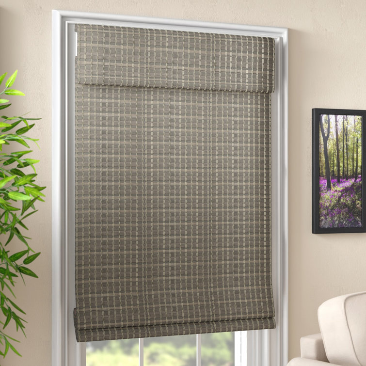 Bay Isle Home Room Darkening Roman Shade & Reviews Wayfair